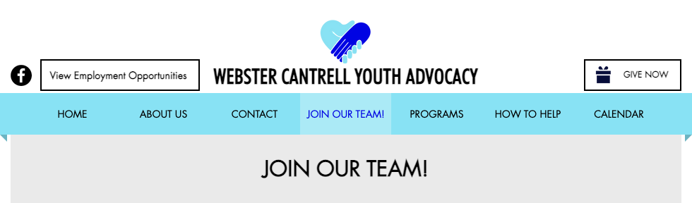 Webster Cantrell Youth Advocacy